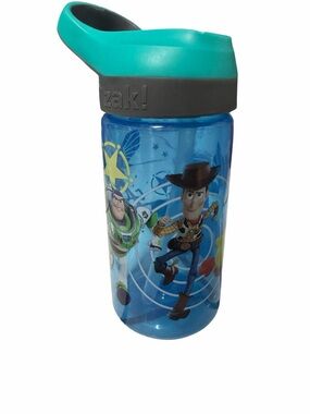 Zak! Kids Toy Story 4 Water Bottle with Flip Lid